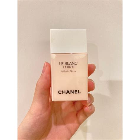 chanel le blanc base 好 用|香奈兒珍珠光感新一代防護妝前乳 .